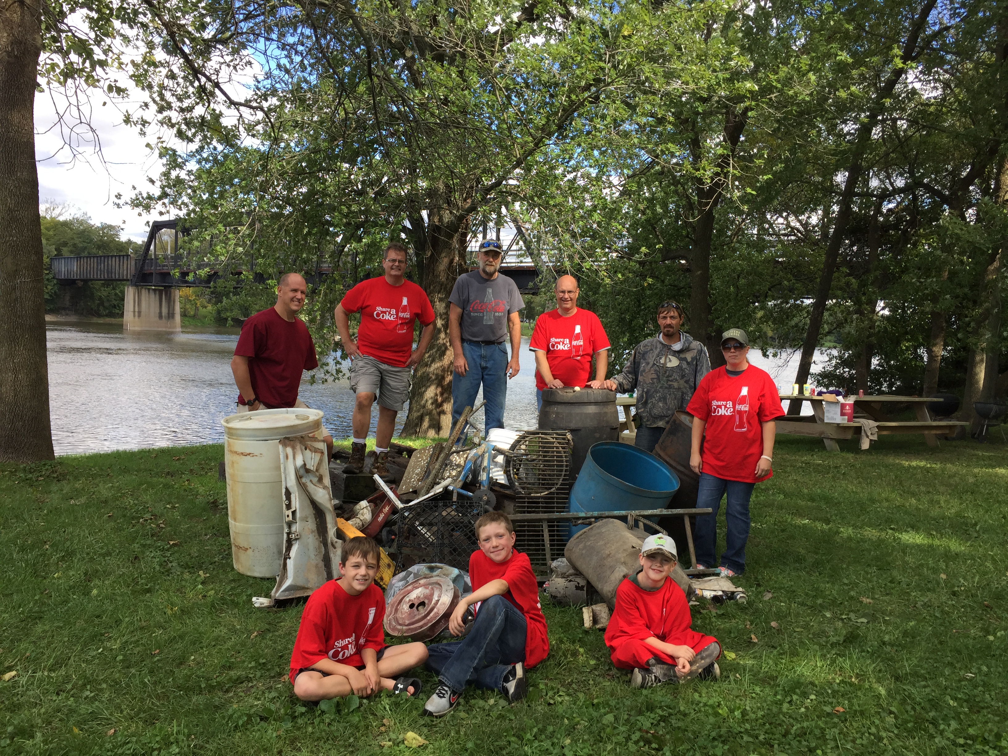 2015 River Cleanup @ Beckman Park